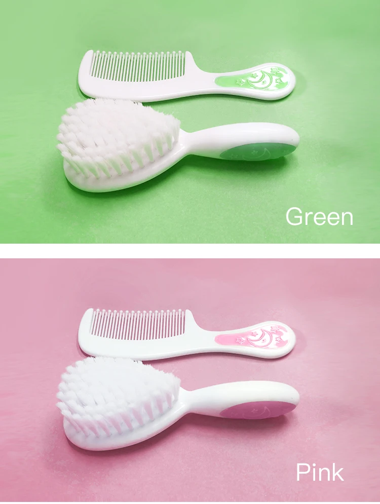 Infant Care Hair Brush And Comb Set