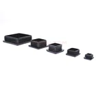Pipe Caps Plastic Pipe End Caps Threaded Square Tube Pipe Plastic End Caps