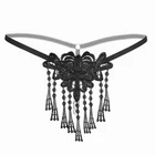 women hot thongs Lace mesh yarn butterfly sexy panty lace ladies sexy underwear transparent panties