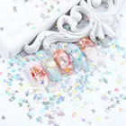 Butterfly For Glitter 3D Butterfly Nail Glitter Sequins Laser Holographic Glitter For Craft Wedding Party