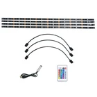 IP65 rbg led strip lights 5050 Flexible TV Backlight strip led usb with 24 key IR remote