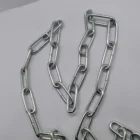 Electro Galvanized Welded Iron Link Chain 3mm Long Chain