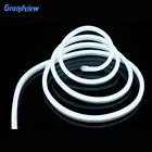 white 8*16 silicon 12v rgb flexible led neon strips light