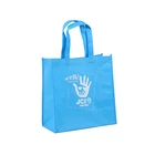 Factory custom delicate recycled pp non woven folding shopping bag