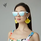Best Quality Hot Marketing HP191033 Half Rimless High Quality Ladies Sunglasses