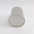 Round Metal 1 Liter 3OZ Oil Tin Container Drums Empty Can