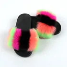 Slippers China Factory Wholesale Bedroom High Furry Slippers Excellent Quality Luxury Women House Slippers