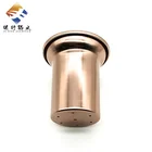 Aluminum Profile Aluminium Profile Product Custom Aluminum Alloy Products Champagne Nodized Cnc Aluminum Profile