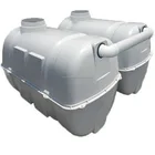 sewage water treatment plant fiberglass frp septic tank underground