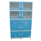 Office cabinet furniture glass door vertical modular fireproof 2 drawer metal movable file cabinets