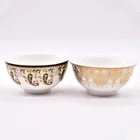 Factory Wholesale Hand Painted Gold Ceramic Bowl
