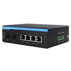 6 port 4 port 48V industrial poe switch for security equipment security camera cctv camera ip camera