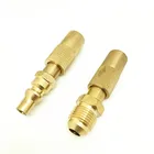camping bbq stove use gas fitting adapter