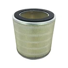 Hot selling F7 grade fiber filter paper Pleated industrial H250*D254*d165 china air filter for blower