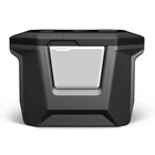 Personal Cooler 26 L Plastic Wheeled Cooler Box Trolley Outdoor Picnic Ice Cooler Box