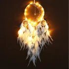 Wall New Products Feather Dream Catcher 20cm Dreamcatcher Pendant Wall Hanging For Festival