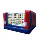Hot sale customized funny games body inflation games twister inflatable twister sport inflatable twister game for party