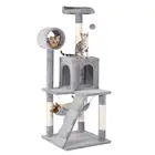 Cat Tree Tower Activity Centres Scratching Post with Tunnel/Condo/Hammock Pet Furniture