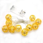 Star China Factory Supply Home Decoration Star Ball LED Garland String Light