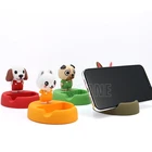 Pvc Phone Holder Mobile Phone Holder Cute Anime 3D PVC Mobile Phone Stand Desktop Phone Holder