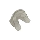 Teeth whitening dual silicone mouth guard/mouth tray