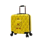 Pc Alloy Customized Pc Travel Luggage Bag Waterproof Luggage Cart Alloy Trolley Case Carry On Suitcase