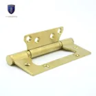 Recessed smoothing drawer sliding door hinge