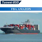 Cheapest sea rates ocean freight LCL FCL shipping container from China to USA Amazon