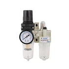 Filter Units Air Line Air Filter Regulator And Lubricator Combination FRL Units AC2010-01