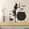 Happy Halloween Wall Stickers Home Household Room Wall Sticker Mural party Decor Decal Removable