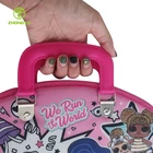 Bag Children Polyester Bag Foldable Cute Polyester Foldable Bag Girl Baby Children Storage Bag Doll Bag