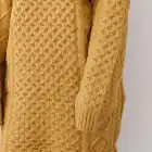 2020 High Quality Warm Pullover Lady's Knitwear Women's Cardigan Fancy Hand Made Sweater For Winter