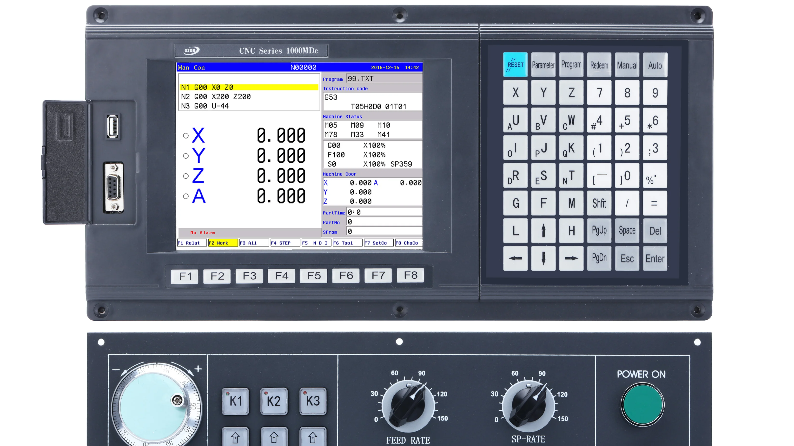 Szgh Updated Axis Cnc Controller For Retrofit Milling Machine Cnc