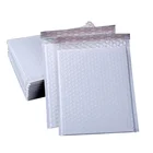 White custom printed poly bubble envelope postal courier mailer mailing bags for shipping