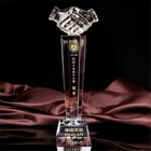 wholesale high quality 2D 3D acrylic plaque dart dance game award transparent crystal trophy