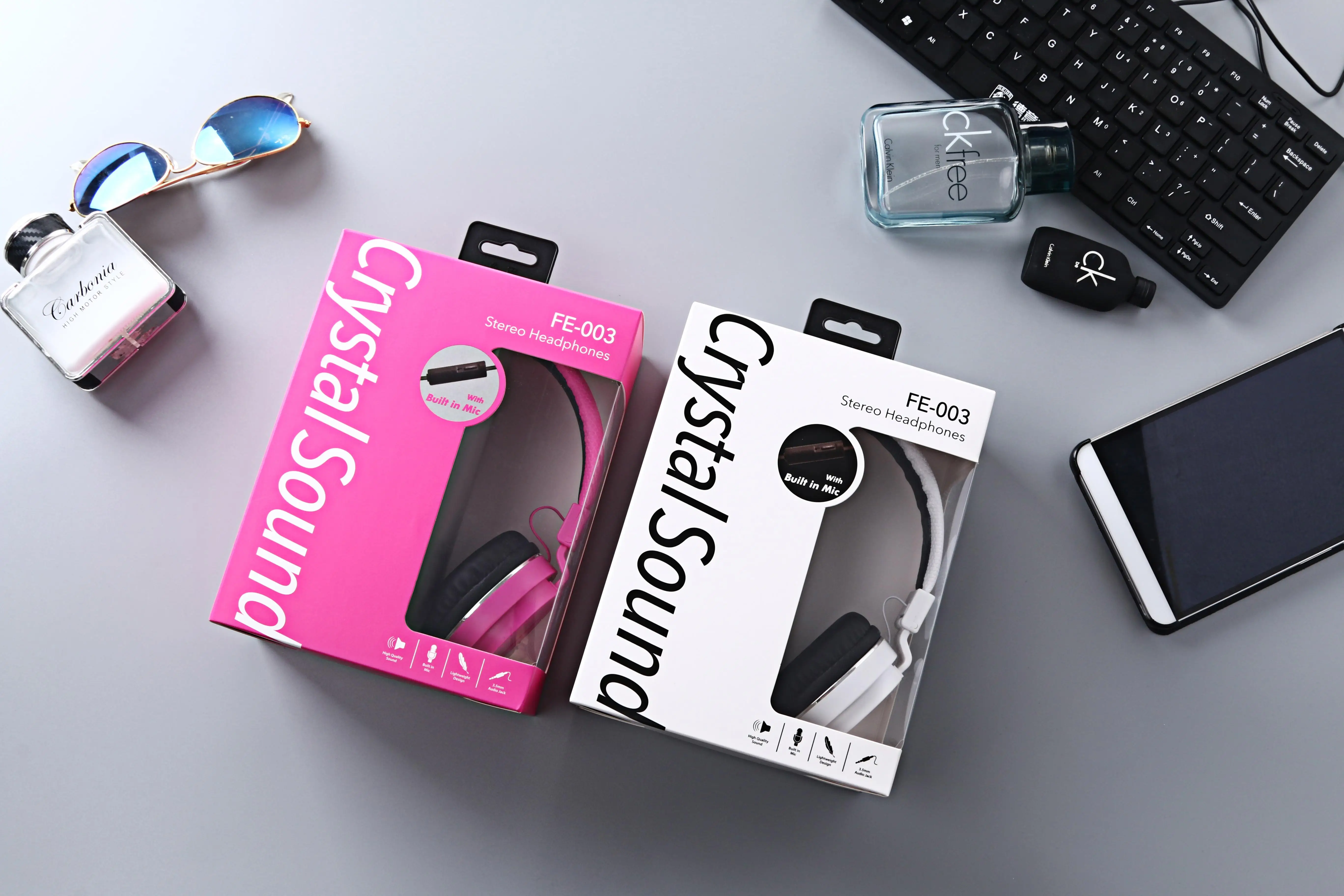 China electronic factory oem headset mobile phone wired stereo headphone - ANKUX.COM