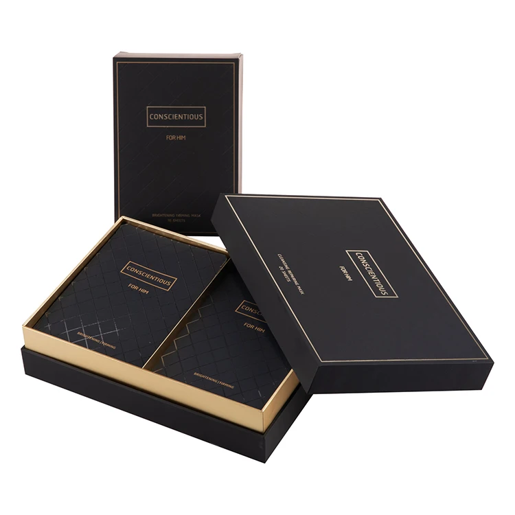 custom design luxury rigid paper gift boxes perfume makeup