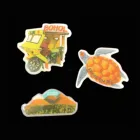 custom promotional resin souvenir fridge magnet