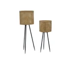 Room Table Modern Living Room Rattan Corner Table
