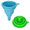 Collapsible Foldable Kitchen Silicone Funnel for Water Bottle Liquid Transfer Food Grade FDA Approved
