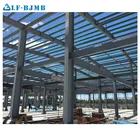 Aisi Warehouse Long Span Light Weight Metal Steel Structures Roof Truss Shed Design For Warehouse