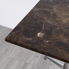 Table Simple Style Modern Nature Marble Top Square Dining Table For The Living Room Office Meeting Table