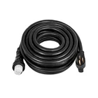 Shore Power Extension Cord 50A Male 14-50P to Marine 50A lock Female SS2-50R 25FT CUL CETL APPROVED