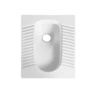 Chinese Ceramic Arabic Squat Pan Toilet Bathroom Sanitary Ware Squatting Pan
