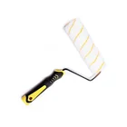 Microfiber Paint Roller Brush Price Professional 9 Inch Rubber Plastic Handle For Wall Painting