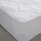 Comfortable Organic bed mattress cover Elastic mattress protector mattress protective cover