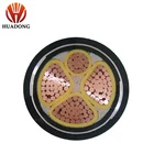 Huadong cable 0.6/1kv 4 x 120 mmsq Cu XLPE swa PVC outer sheath copper cable