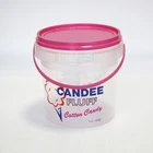 Ice Cream Popcorn Iml Food Grade Decorative Cheap Recycled Plastic Pail Bucket