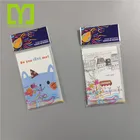 1000 Pcs Hanging Clear Plastic Self Adhesive Seal Plastic Pouches Resealable Cellophane OPP Bag