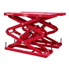 Hot sale 3ton scissors car lifter underground scissor lift for 4s work shop